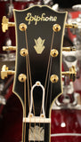 Epiphone Inspired by Gibson Custom Prewar SJ-200 Rosewood Acoustic Electric Guitar w/CASE Vintage Sunburst