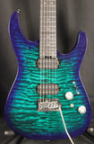 Charvel Pro-Mod Plus DK24 HH 2PT EB QM Ebony Fingerboard Chlorine Burst Electric Guitar w/Gigbag