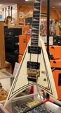 Jackson Pro Series Rhoads RR3 Ivory w/Black Pinstripes Electric Guitar 6lbs 12oz