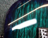Charvel Pro-Mod Plus DK24 HH 2PT EB QM Ebony Fingerboard Chlorine Burst Electric Guitar w/Gigbag