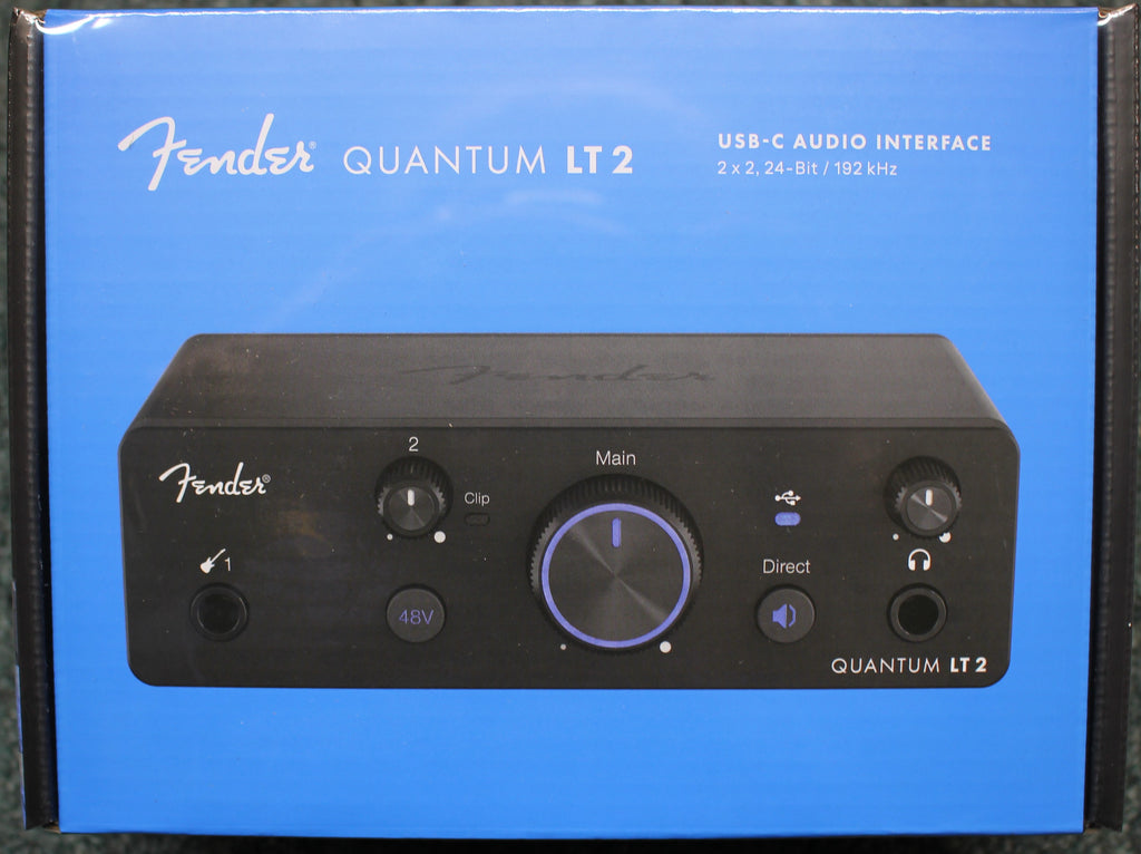 Fender PreSonus Quantum LT-2 USB-C Digital Audio Interface - Dr. Guitar Music