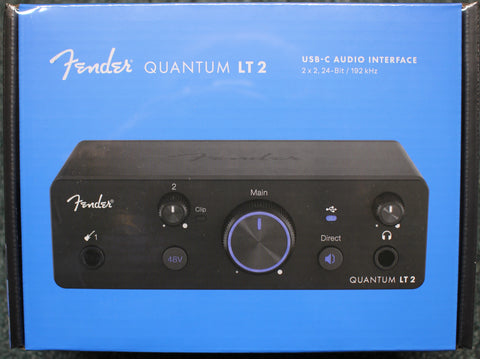 Fender PreSonus Quantum LT-2 USB-C Digital Audio Interface - Dr. Guitar Music