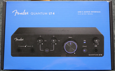 Fender PreSonus Quantum LT-4 USB-C Digital Audio Interface - Dr. Guitar Music