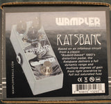 Wampler Ratsbane Distortion Mini Guitar Effects Pedal