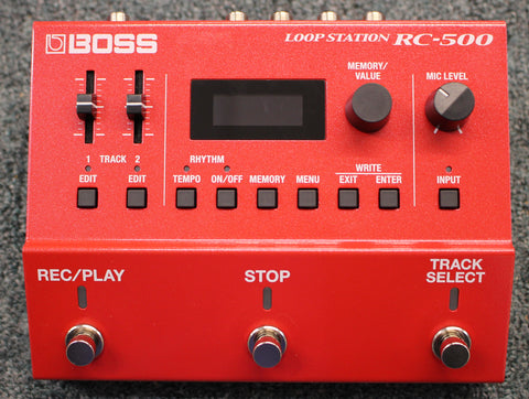 Boss RC-500 Stereo Loop Station Guitar Effects Pedal