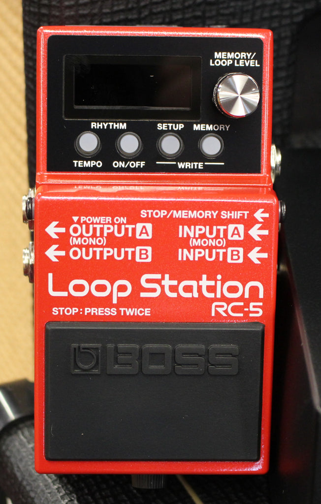 Boss RC-5 Loop Station Guitar Effects Pedal - Dr. Guitar Music