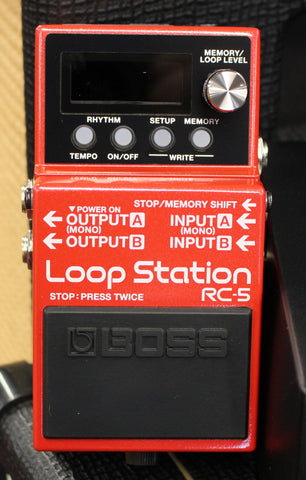 Boss RC-5 Loop Station Guitar Effects Pedal - Dr. Guitar Music