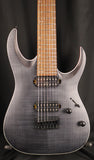 Ibanez RGA742FM 7-String Electric Guitar Transparent Grey Flat