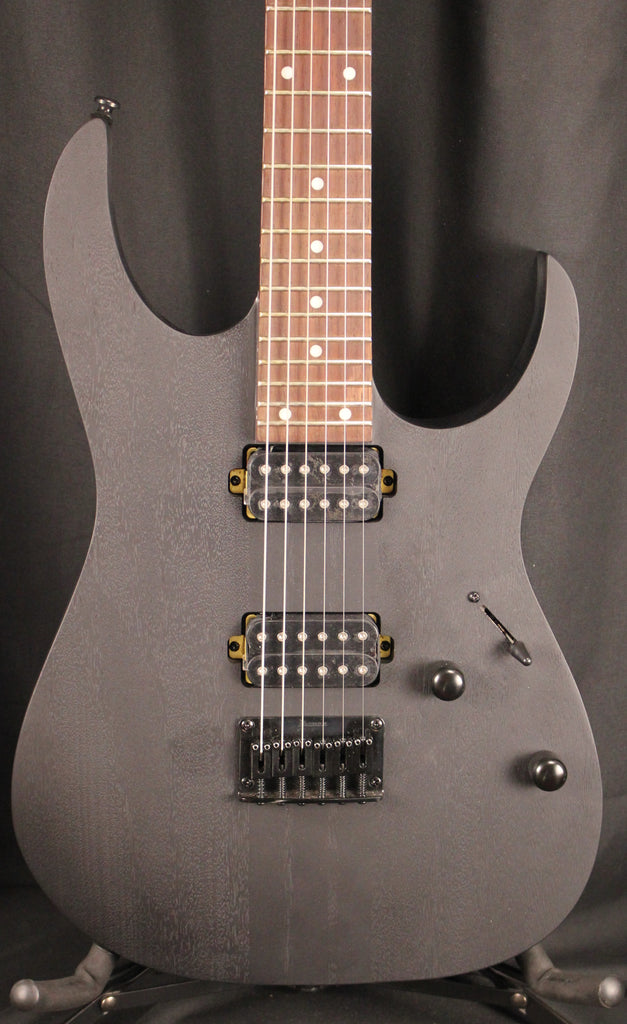 Ibanez RG Series RGRT421 6-String Neck-Thru Electric Guitar Weathered Black