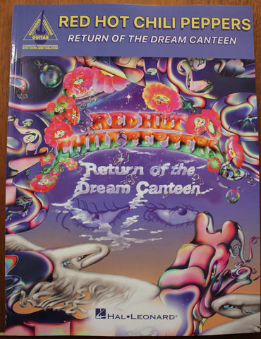 Red Hot Chili Peppers – Return of the Dream Canteen Guitar TAB Songbook