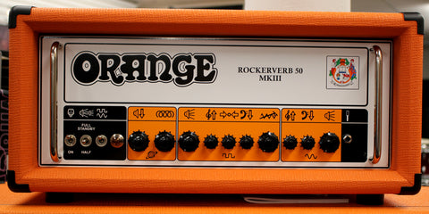 Orange Rockerverb 50 MK III 2-Channel 50-Watt Guitar Amp Head