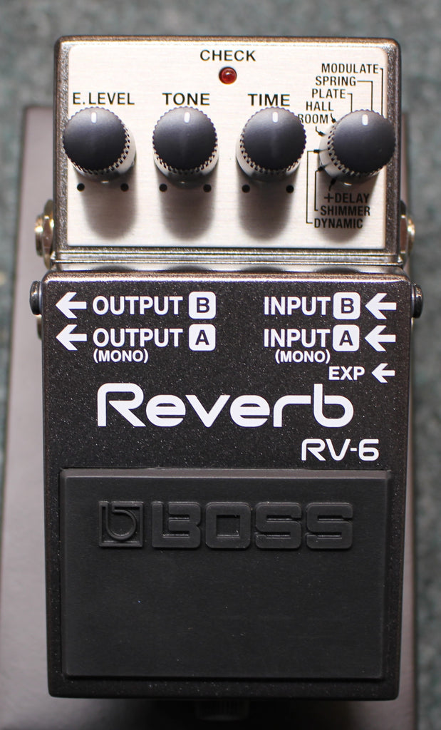 Boss RV-6 Reverb Guitar Effects Pedal