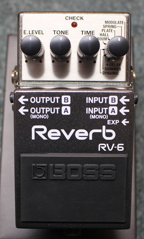 Boss RV-6 Reverb Guitar Effects Pedal