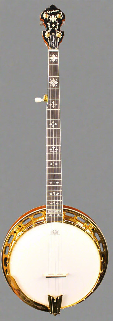 Epiphone Inspired by Gibson Custom Earl Scruggs Golden Deluxe RB Banjo w/Case