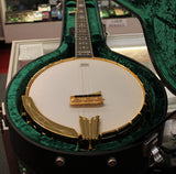 Epiphone Earl Scruggs Golden Deluxe Mastertone 5 String Banjo w/Case