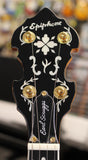 Epiphone Earl Scruggs Golden Deluxe Mastertone 5 String Banjo w/Case