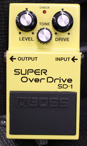 Boss SD-1 Super Overdrive Guitar Effects Pedal - Dr. Guitar Music