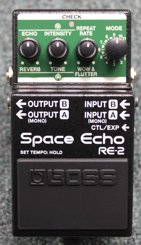 Boss RE-2 Space Echo Effects Guitar Effects Pedal