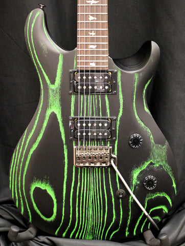 PRS Limited Edition SE Swamp Ash CE24 Sandblasted Electric Guitar Green w/Gigbag