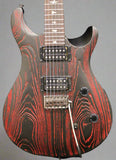 PRS Limited Edition SE Swamp Ash CE24 Sandblasted Electric Guitar Red w/Gigbag