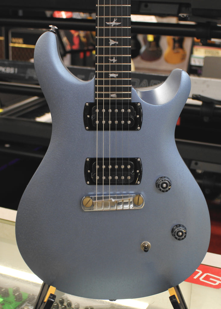 PRS SE CE-24 Standard Stoptail Satin Electric Guitar Ice Blue Metallic w/Gigbag