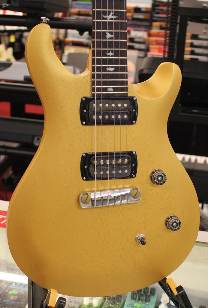 PRS SE CE-24 Standard Stoptail Satin Electric Guitar Metallic Gold w/Gigbag