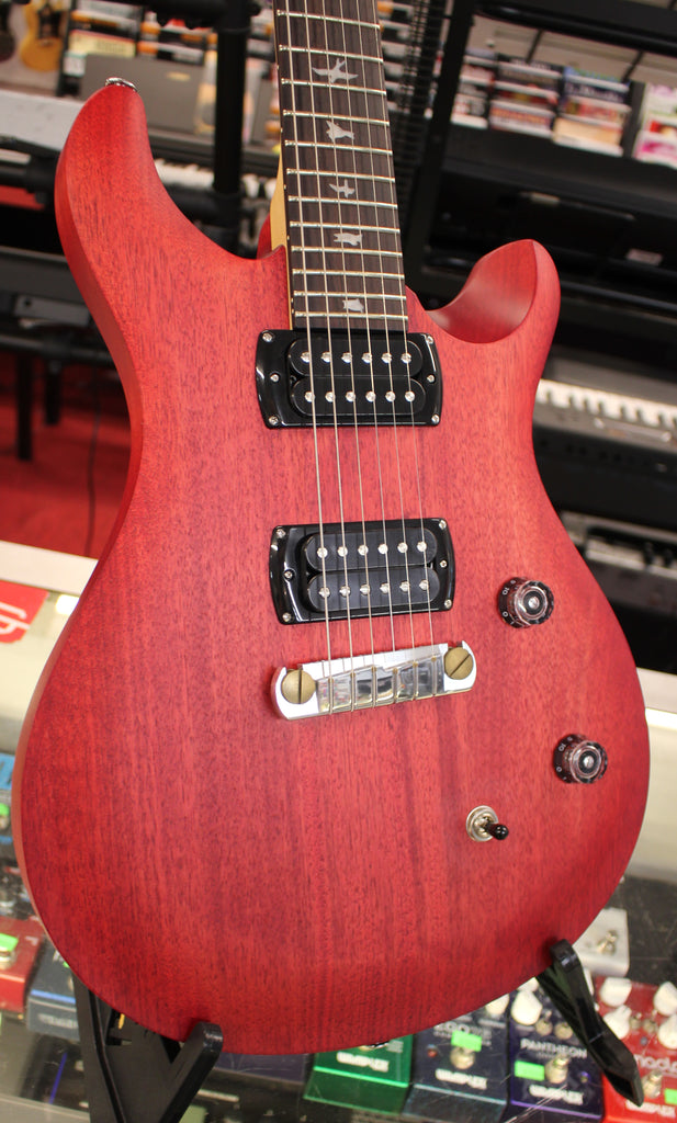 PRS SE CE-24 Standard Stoptail Satin Electric Guitar Vintage Cherry w/Gigbag