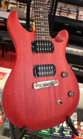 PRS SE CE-24 Standard Stoptail Satin Electric Guitar Vintage Cherry w/Gigbag