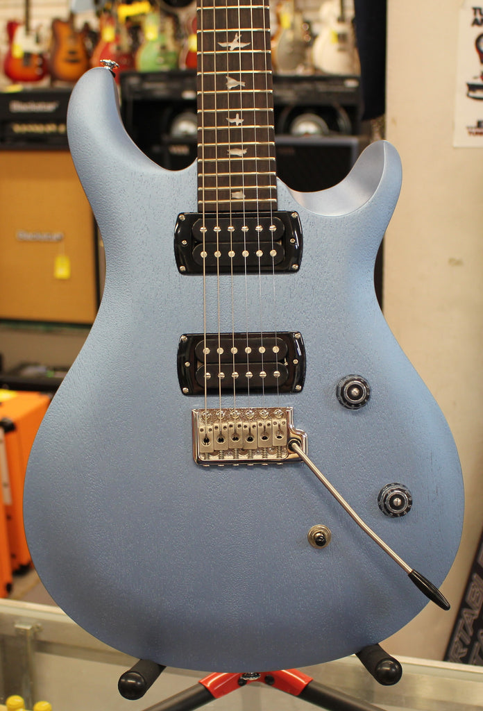 PRS SE CE24 Standard Satin Electric Guitar Ice Blue Metallic w/Gigbag