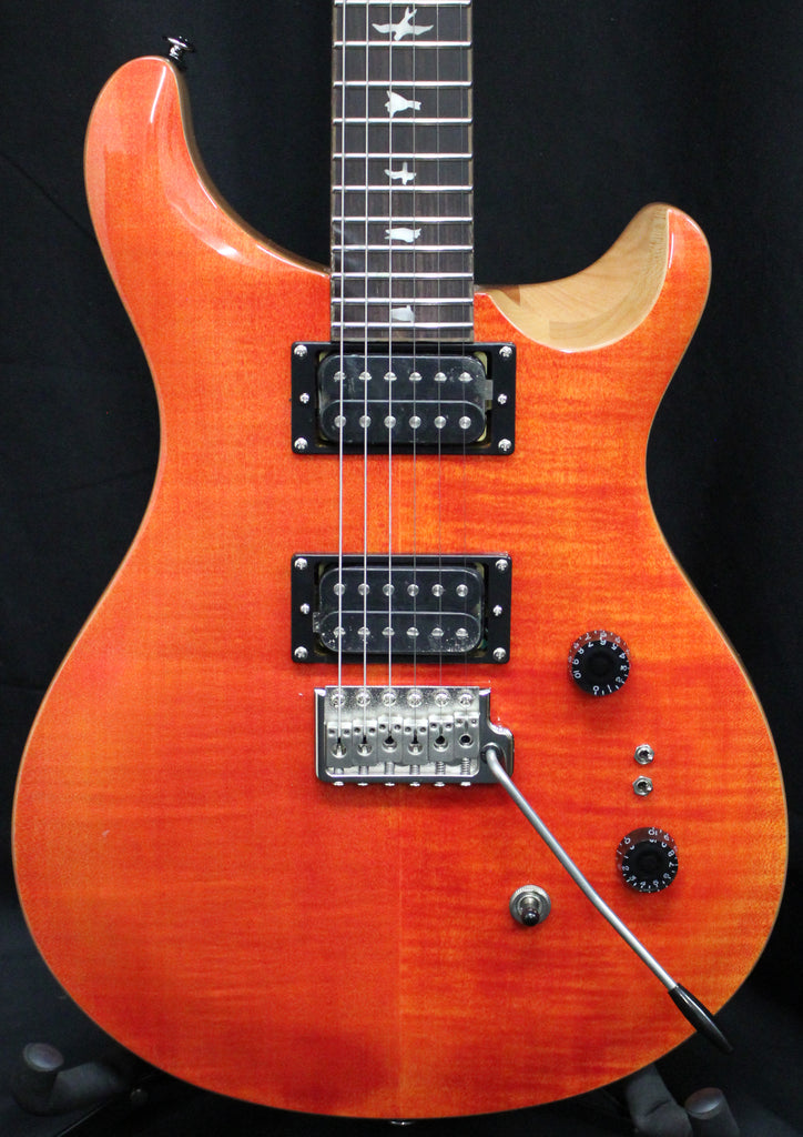 PRS SE Custom 24-08 Electric Guitar Blood Orange w/Gigbag