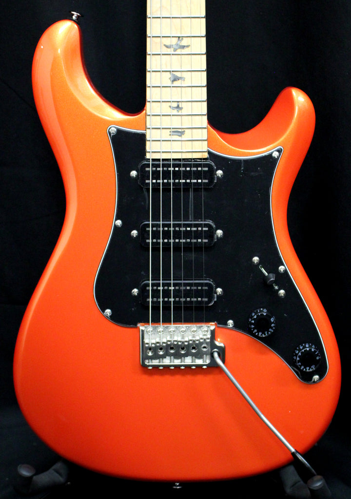 PRS SE NF3 Narrowfield Maple Fretboard Electric Guitar Metallic Orange w/Gigbag