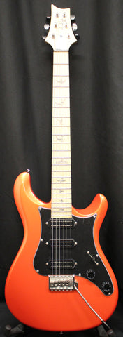 PRS SE NF3 Narrowfield Maple Fretboard Electric Guitar Metallic Orange w/Gigbag