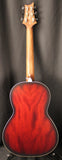 2025 PRS SE P20E Tonare Parlor Fishman Sonitone Acoustic Electric Fire Red Burst w/Soft Case