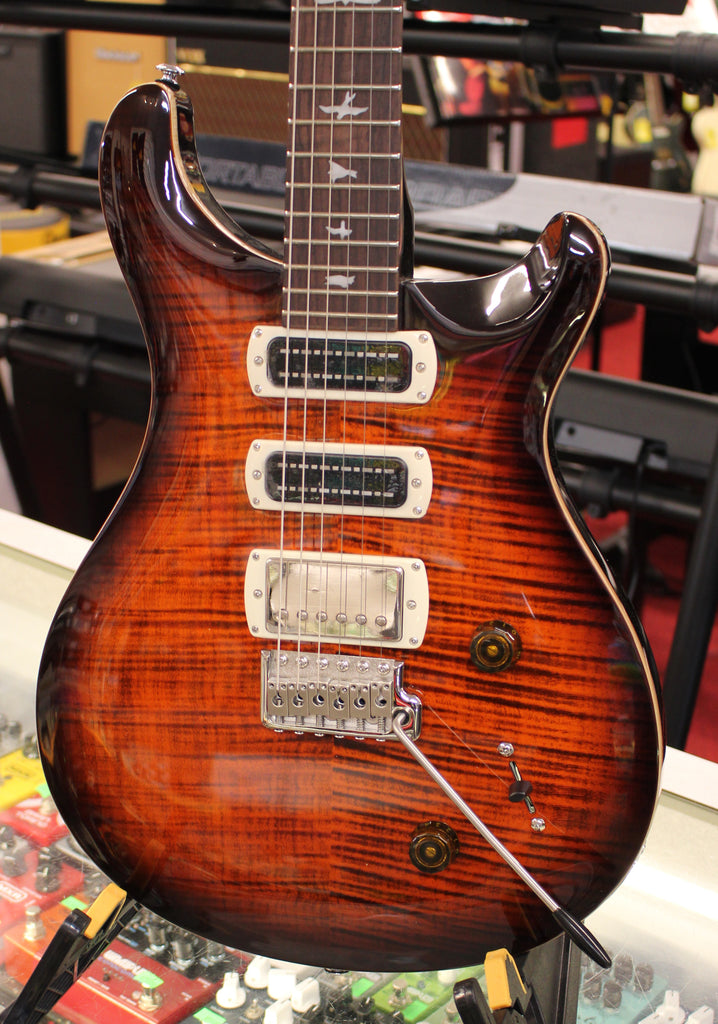 PRS SE Studio Electric Guitar Orange Tiger Smokeburst w/Gigbag