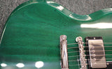 Gibson SG Standard '61 Stop-bar Custom Color Electric Guitar Translucent Teal w/Case