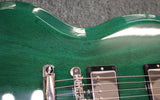Gibson SG Standard '61 Stop-bar Custom Color Electric Guitar Translucent Teal w/Case