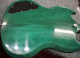 Gibson SG Standard '61 Stop-bar Custom Color Electric Guitar Translucent Teal w/Case
