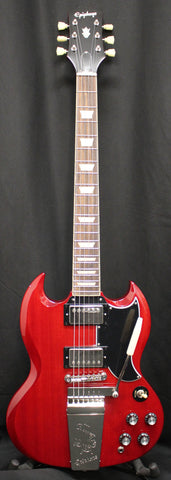 Epiphone SG Standard '60s Maestro Vibrola Electric Guitar Vintage Cherry