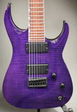 ESP LTD SH-207FM Brian "Head" Lynch 7 String Electric Guitar See Through Purple