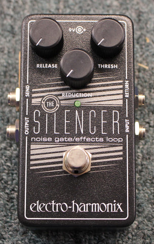Electro-Harmonix Silencer Noise Gate Guitar Effects Pedal w/Box