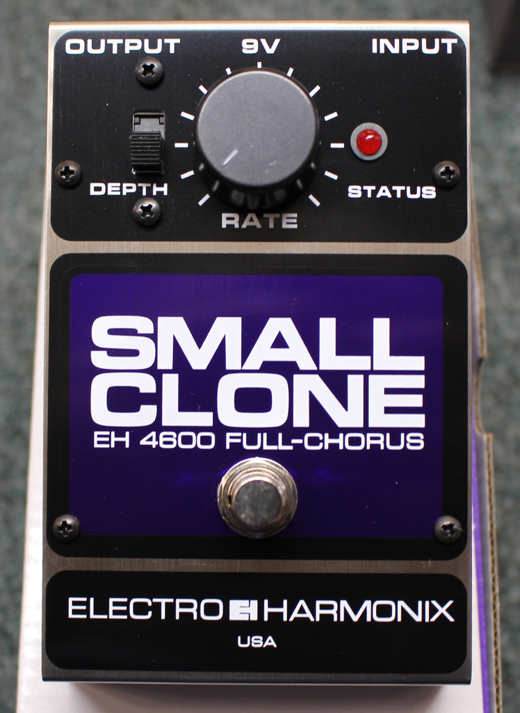 Electro-Harmonix Small Clone Chorus Guitar Effects Pedal w/Box - Dr. Guitar Music