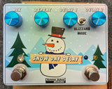 Summer School Electronics Snow Day Delay Dual Delay Guitar Effects Pedal #111