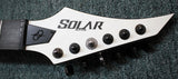 2020 Solar GC 1.6 TAW Duncan Solar Active Electric Guitar Satin White