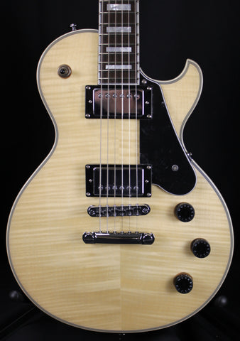 Schecter Solo-II Custom Electric Guitar Gloss Natural Top Black Back