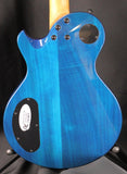 Schecter Solo-II Standard Electric Guitar Ocean Blue Burst Burl