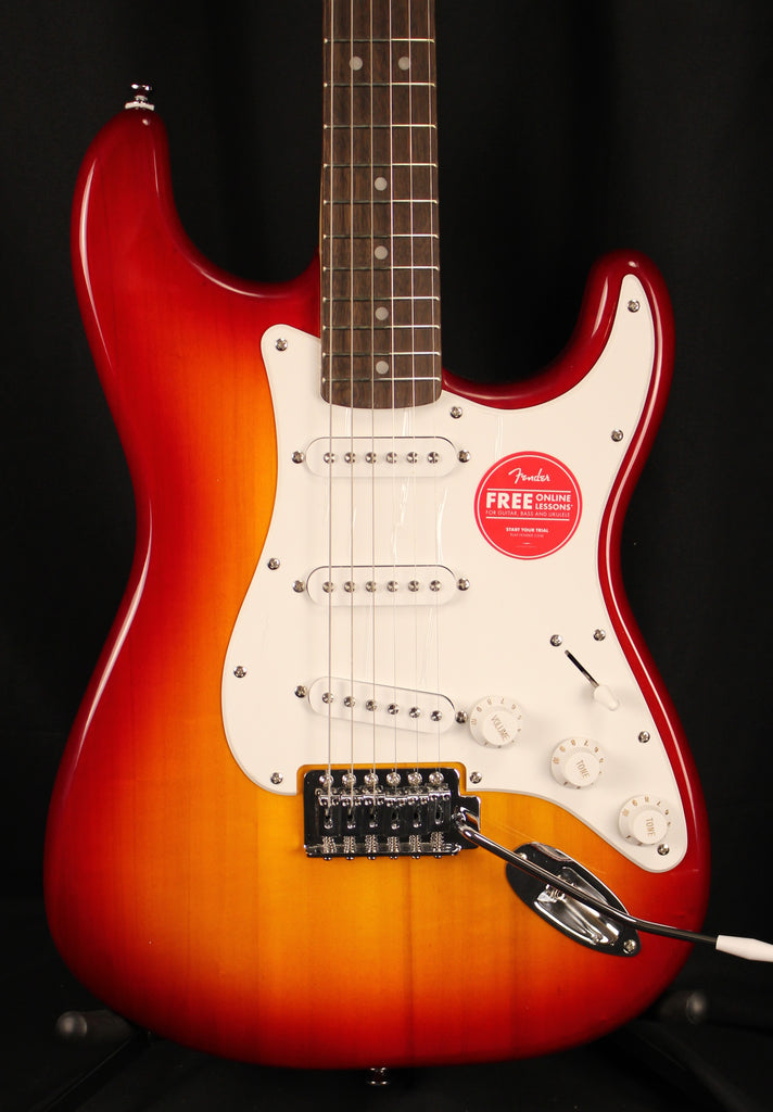 Squier Sonic Stratocaster Electric Guitar Sienna Sunburst