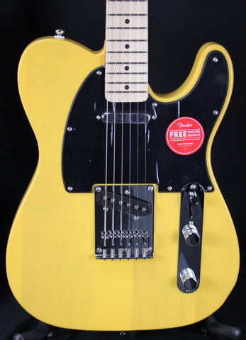 Squier Sonic Telecaster Electric Guitar Butterscotch Blonde
