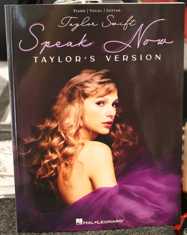 Taylor Swift – Speak Now (Taylor's Version) Piano Vocal Guitar Songbook