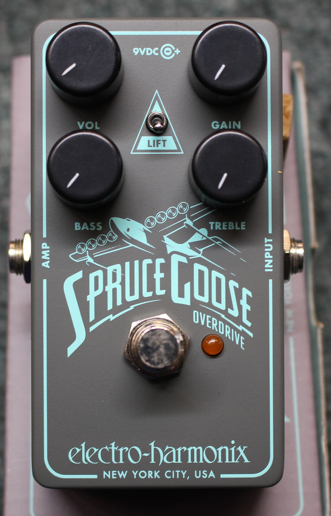 Electro Harmonix Spruce Goose Overdrive Effects Pedal w/Box - Dr. Guitar Music