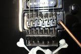 2003 Squier Showmaster HH Skull & Crossbones Electric Guitar Black Skull & Crossbones